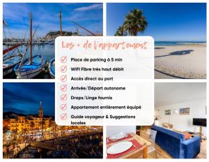 Le Cocon Cavet T3 cœur village Marché & Port