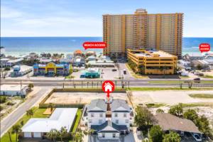 PCB 5-Min Walk to Beach! Heated Pool, Sleeps 11