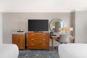 Superior Room with Two Double Beds, Balcony and Partial Ocean View room in Hilton Virginia Beach Oceanfront