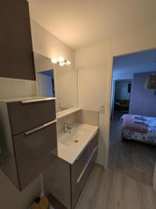 Appartements L-INSTANT ROSE Appartement entier tout confort et moderne Hyper centre d-ERNEE : photos des chambres