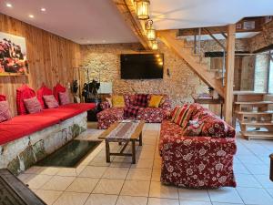 Maisons de vacances MOULIN DE L'HOSTE : photos des chambres