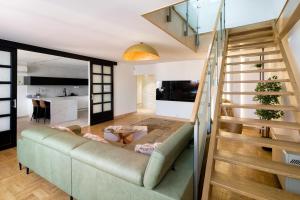 Apartament w centrum - duplex penthouse in the centre with terrace and air conditioning