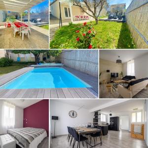Maisons de vacances La grande Escapade ideal familles, piscine, netflix : photos des chambres