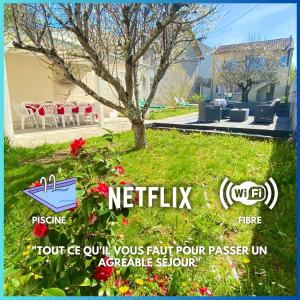 Maisons de vacances La grande Escapade ideal familles, piscine, netflix : photos des chambres