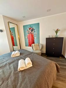 Stilvolle Einliegerwohnung mit Boxspringbett
