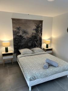 Maisons de vacances La Cabane Toulousaine - Petite Maison Chic et Cosy avec Parking prive : photos des chambres