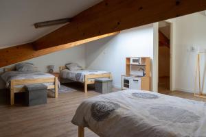 Maisons de vacances Le Havre du Lac : photos des chambres