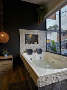 Habitacion Deluxe 2 con Jacuzzi a 20 mt del parque