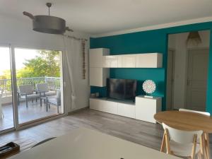 appartement de standing T2 lîle rousse vue mer résidence paolina