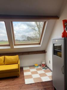 Vakantiewoning centraal in België, veel privacy, prachtig uitzicht, airco