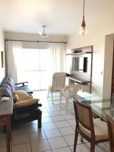 Apto 02 quartos com varanda Centro Guarapari - Muquiçaba