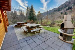 Chalets Le Murmure du Ruisseau, 4 etoiles avec sauna et terrasse : photos des chambres