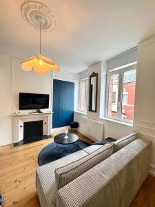 Appartements L Amiens Haussmann-Gare-Hortillonnages-Centre-ville-WIFI : photos des chambres