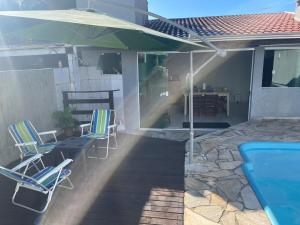 Sobrado 3Qdras mar C piscina