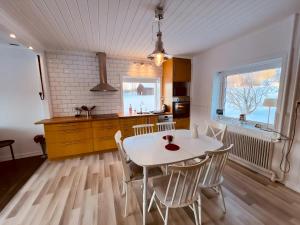 Newly Renovated Red Riverfront House