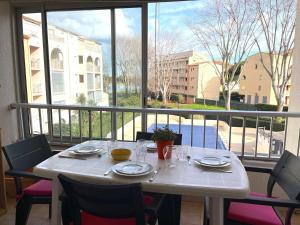 Appt 2 pièces avec parking, piscine, 4 couchages, Cap d'Agde - FR-1-249-423