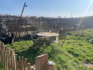 Petit duplex cosy coup de coeur, dans ferme de charme du 18 è siècle au milieu des champs