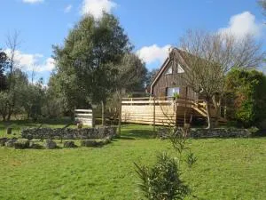 Gîtes des Deux Vallées Chalet avec vue imprenable - 拉卡沃