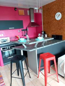 Adorable studio cabine vue mer - 24 personnes