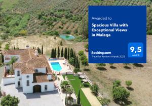 Spacious Villa with Exceptional Views in Malaga