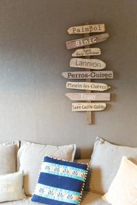 4 étoiles App de charme 3 chambres, jardin et vue mer