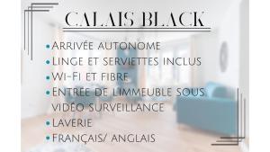 Appartements CalaisBlack 2-4 personnes Centre Ville : photos des chambres