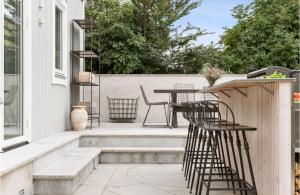 Paradvåning med havsutsikt i fyra etage på 178kvm för 7p