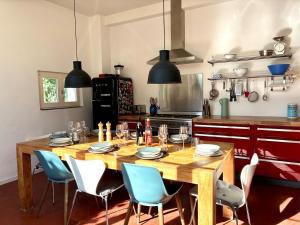 Villas Villa La Smalah, familiale 6 chambres- vue Mer - jacuzzi - wifi - tout confort : photos des chambres
