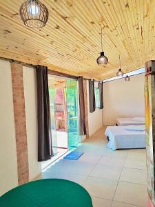 Hospedaria Paraíso das Águas Suíte independente KitBet com cozinha completa