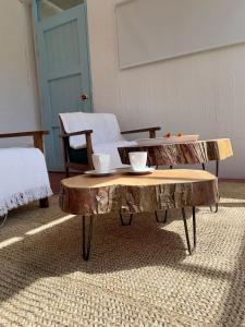 Cabin in the middle of the forest