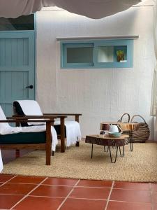 Cabin in the middle of the forest