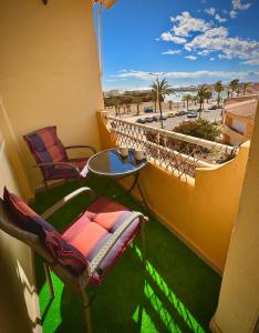 Apartamento Luz del Mar 1ª Línea de playa - Puerto de Mazarrón