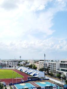 Stylish Condo with Roof top Ocean views near Mamitas Beach and 5th AVE