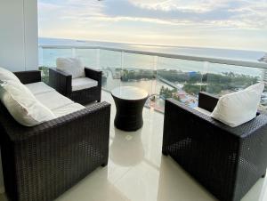 Apto 3 habitaciones vistas al mar pozos colorados