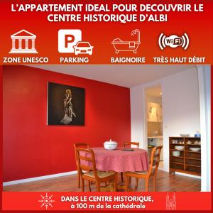 L'enfant de Bohème d'Albi - Centre Unesco - 200m Cathédrale - Parking - Animaux acceptés
