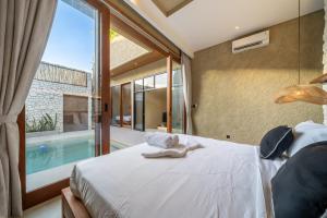 2BD Canggu Center - 3 min to beach - Rooftop & BBQ - Breakfast & dinner - Modern & Luxury