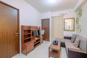 Best View 2BR at Transpark Cibubur Apartment with Sofa Bed By Travelio - Kalimanggis 1