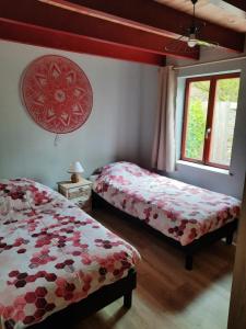 Maisons de vacances Gite op camping Le Bonhomme : photos des chambres