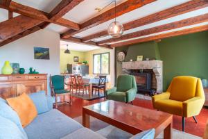 Maisons de vacances Kazh-koad - A 200m de la plage jardin : photos des chambres