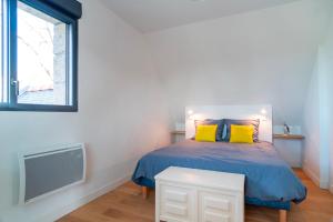 Maisons de vacances Kazh-koad - A 200m de la plage jardin : photos des chambres