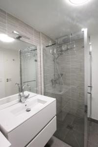 Appartements New T3 with air conditioning 2 steps from the lake : photos des chambres