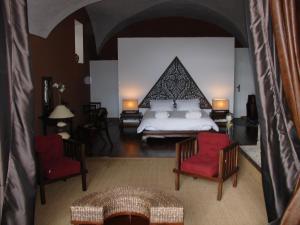 Maisons d'hotes Le Prieure des Sources : Chambre Double avec Terrasse