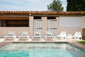Villas Villa d-exception avec piscine - Le Mas des Filles : photos des chambres