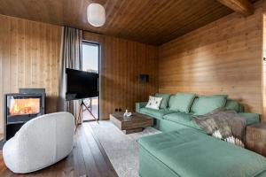10 min to ski slopes- newly built mountain villa with sauna