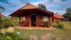 House near Celeste River, Guatuso, Tenorio