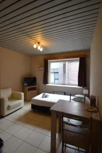 Room in Studio - Condo Gardens Leuven - Budget Studio Single - 奥德海文利