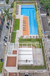 Studio Moderno Santo Amaro - Perto do Consulado, Transamerica, CGH, Autódromo e Vibra São Paulo