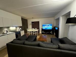 Two-story four-room apartment