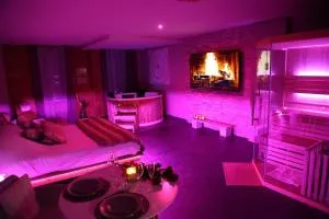 Suite Charme Loveroom La Manova Spa&Sauna - Les Aix-dʼAngillon