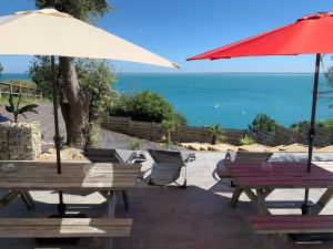 Appartements L-Escale des Rimains avec vue sur mer exceptionnelle : photos des chambres